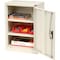 Global Industrial Assembled Wall Storage Cabinet, 18W x 12D x 26H, White 269875WH - alternate 6